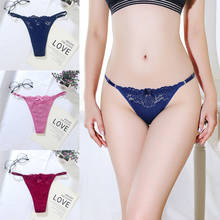 Sexy Women's Panties Underwear  Hollow Out Thong New Adjustable Belt Cotton Low Waist Sexy Women's G-string 2024 - buy cheap