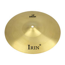 IRIN Professional 16 Inch Brass Alloy Crash Ride Hi-Hat Cymbal For Drum Percussion Set For Students Beginners 2024 - buy cheap