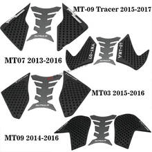 For Yamaha MT03 2015-2016 MT07 2013 to 2017 MT09 2014 to 2017 2018 MT 09Tracer Protector Anti slip Tank Pad Sticker Gas 3M Decal 2024 - buy cheap
