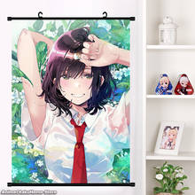 Póster de Anime de jaku-kyara tomozaki-kun, póster de Cosplay de tomiya Tomozaki Minami Nanami, pintura de desplazamiento de pared, Mural, decoración del hogar, colección de arte 2024 - compra barato