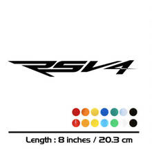 Motorcycle decals sign accessories bike Fuel tank Wheels Fairing helmet baggage reflective MOTO car sticker For Aprilia RSV4 2024 - buy cheap