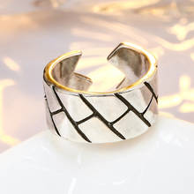 Винтажное ювелирное изделие для девушек кольца на палец женское модное серебряное кольцо 925 пробы для женщин Свадебные аксессуары для свадьбы, Открытое кольцо для помолвки 2024 - купить недорого