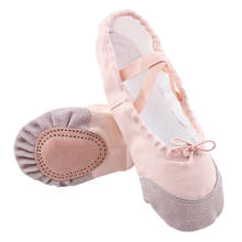 Cloth/Leather Head Yoga Slippers Teacher Gym Indoor Exercise Canvas Ballet Dance Shoes Children Kids Girls Woman 2024 - buy cheap
