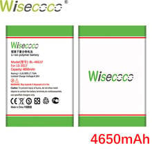 Wisecoco BL-46G1F 4650 мАч Новый Батарея для LG K10 2017 K20 плюс TP260 K425 K428 K430H телефона высокое качество Батарея 2024 - купить недорого