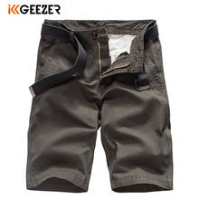 Men Shorts Military Short Pants 100% Cotton Loose Casual Pocket Shorts Summer Fashion Brand Khaki Male Tactical DropShipping 2024 - buy cheap