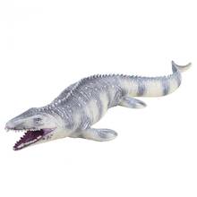 Jurassic grande mosasaurus dinossauro brinquedo macio pvc figuras de ação pintados à mão animal modelo coleção dinossauro brinquedos para crianças 2024 - compre barato