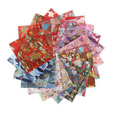20 штук смешанный узор японский цветок с цветочным узором и рисунком в виде птичек-оригами складной крафт-Бумага узор DIY ручной работы материалы в сложенном виде Бумага ремесло 2024 - купить недорого