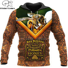 PLstar Cosmos Fashion Men hoodies insect Bee 3D Print Hoodie Unisex Casual streetwear hoody Sweatshirt pullover sudadera-6 2024 - buy cheap
