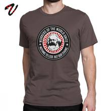 Karl Marx Workers Unite Men T-Shirts Funny Tees  Tops Communism Marxism Socialism T Shirt Original 2024 - buy cheap