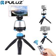 PULUZ Electronic 360 Degree Rotation Panoramic Head with Remote Controller &Tripod Mount &Phone Clamp for Smartphones,GoPro,DSLR 2024 - buy cheap