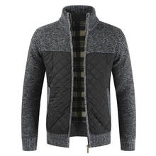 Camisolas masculinas outono inverno quente malha camisola casacos cardigan casacos roupas masculinas malhas casuais 2024 - compre barato