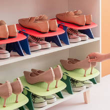 Detachable Shoe Organizers Household Storage Rack Room Accessories Shoes Holder Plastic Double-Layer Shoe Shelf 2024 - buy cheap