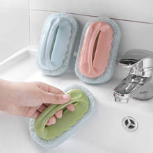 Cepillo de baño de descontaminación fuerte, limpiador de azulejos, esponja mágica, esponjas de limpieza para cocina y baño, herramientas de limpieza 2024 - compra barato