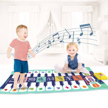 Coolplay Kids Musical Piano Mat Duet Keyboard Play Mat 20 Keys Floor Piano with 8 Instrument Sound Dance Pad Educatinal Toys 2024 - buy cheap