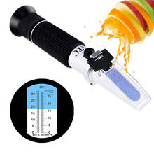 Handheld Refractometer 2 in 1 food Salinity Refractometer 0-28% and Sugar Concentration Meter Densimeter 0-32% Refractometer 2024 - buy cheap