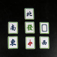 Poker Mahjong Iron On Patch Embroidered Applique Sewing Label Punk Biker Patches Clothes Stickers Apparel Accessories Badges 2024 - buy cheap