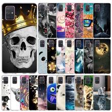 For Samsung Galaxy A71 Case Silicon Back Cover Phone Case for Samsung A71 A715 A715F SM-A715F Soft Case 6.7" Painted Shells Bags 2024 - buy cheap