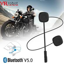 VR robot Bluetooth 5.0 Moto Helmet Headset Wireless Handsfree Stereo Earphone Motorcycle Helmet Headphones MP3 Speaker 2024 - buy cheap