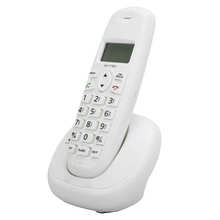 KX-T1901 de teléfono de escritorio, dispositivo con enchufe estadounidense de 100-240V, FSK/DTMF, identificación de llamadas 2024 - compra barato
