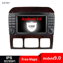 Reproductor Multimedia con Android 9,0 para mercedes-benz cl-class W215 s-class W220, Radio Estéreo automática para coche, Unidad Central 4G 2024 - compra barato