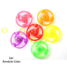 1 piezas a mano luminosa intermitente volante juguete juguetes novedad Flash Gyro para los niños Regalo de Cumpleaños juguetes de Color al azar # 2024 - compra barato