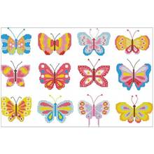 Butterflies animals Patterns Counted Cross Stitch 11CT 14CT 18CT DIY Chinese Cross Stitch Kits Embroidery Needlework Sets 2024 - buy cheap