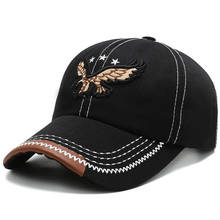 2021Fashion Baseball Caps Women Hats Cotton Adjustable Animal Eagle Embroidery Hip Hop Hats Unisex Trucker Hat Send To Friends 2024 - buy cheap