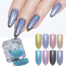 Пудра для ногтей, блестящее украшение для ногтей, голографический акриловый Блестящий пигмент Dus, разноцветные, 31 цвет 2024 - купить недорого