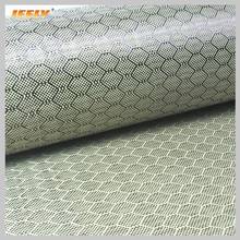 Hexagonal 3K Carbon Fiber with 1500D Aramid 200gsm Honeycomb Woven Fabric 1m Width * 50m 2024 - buy cheap