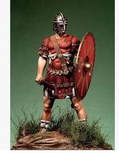 Figura de resina sin pintar a escala 1/24, figura de colección de infantería romana bucker 2024 - compra barato