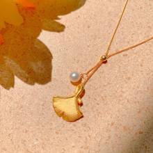 MADALENA SARARA-collar con colgante de perlas de agua dulce de 7-8mm, joyería de perlas de oro de 24k para mujer 2024 - compra barato