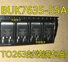 10Pcs BUK7635-55A  BUK7635  ic TO-263 for AUDI J518  ECU reported electrical circuit fault damage transistor 2024 - buy cheap