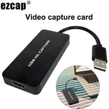 EZCAP 1080P 60fps Full HD Video Recording Box HDMI To USB 2.0 Audio Video Capture Card for PS4 Switch DSLR Camera Live Streaming 2024 - buy cheap
