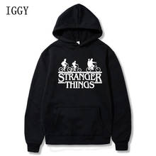 Iggy estranho coisas hoodies moletom com capuz casual masculino estranho coisas moletom hoodies masculino feminino hip hop japonês 2024 - compre barato