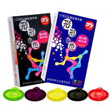 50Pcs Colored Condoms for Men Sex Products Sex Toys 2024 - buy cheap