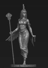 Unassambled1/24 ancient stand woman warrior     Resin figure miniature model kits Unpainted 2024 - buy cheap