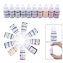 10pcs Liquid Pigment DIY Manual Soap Colorant Tool Kit 6ml/bottle Handmade Bath Bomb Dyes For Soap Making Coloring 2024 - buy cheap