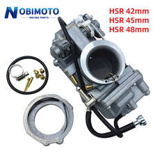 Carburador de motocicleta HSR42 HSR45 HSR48 Mikuni 4T bomba acelerador rendimiento Pumper carburador para Harley TM42 TM45 TM48 2024 - compra barato