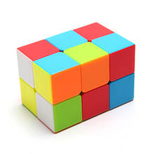 Fanxin 2x3x3 2x2x3 quebra-cabeça cubo mágico stickerless velocidade cubo educação brinquedo para crianças presente de natal 2024 - compre barato