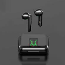New Bluetooth 5.0 Headphone HIFI Stereo In-ear Sports Wireless Earphone LED Digital Display Power For Samsung All Android Phones 2024 - buy cheap