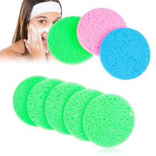 5PCS Portable Soft Cleansing Sponge Facial Cleaner Compress Puff Exfoliator In-depth Skin Care Cleanup Accessory Makeup Tools 2024 - buy cheap