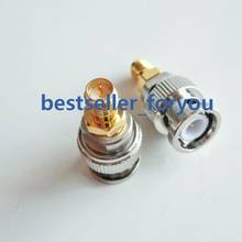Adapter RP SMA Female Jack To Connector BNC Plug Male Straight Adapter SMA-Connector BNC 2024 - buy cheap