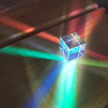 Photographic Prism Dichroic Glass X-Cube   20*20*17mm Gift Six-Sided Optical  Beam Combiner Color Dichroic Glass Cube Prism 2024 - buy cheap