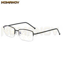 Ultra-light Half-rim Black Frame Business Men Women Progressive Multi-focus Reading Glasses Add 75 100 125 150 175 200 to 400 2024 - buy cheap