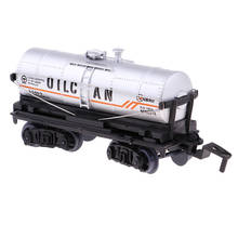 Simulação trem transporte de óleo tanque carro caminhão modelo diecast veículo brinquedo carros 2024 - compre barato