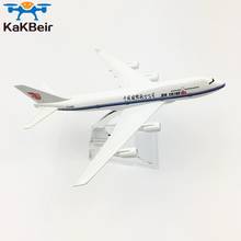 16CM Boeing 747 AIRLINES METAL ALLOY MODEL PLANE AIRCRAFT MODEL TOY AIRPLANE BIRTHDAY GIFT 2024 - buy cheap