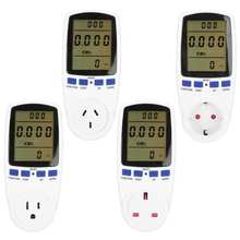 Monitor de voltagem, medidor de corrente, tensão em lcd digital, tomada de medição de energia, analisador de energia 2024 - compre barato