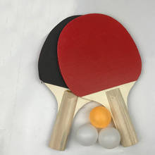 Rubber Faced Table Tennis Racket Beginner Training Ping-Pong Board Table Tennis Racket Set Indoor Sport Physical Exercise Balls 2024 - buy cheap