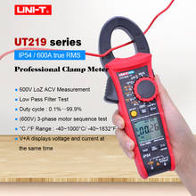 Industrial Digital Clamp Meter UNI-T UT219E UT219M UT219DS;True RMS AC DC voltage current Ohm Diode Tester;IP54/LoZ ACV 2024 - buy cheap