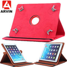 Funda Universal para tableta 10, soporte giratorio 360, 10 pulgadas, piel sintética Premium, IPAD, Android, eBook 2024 - compra barato